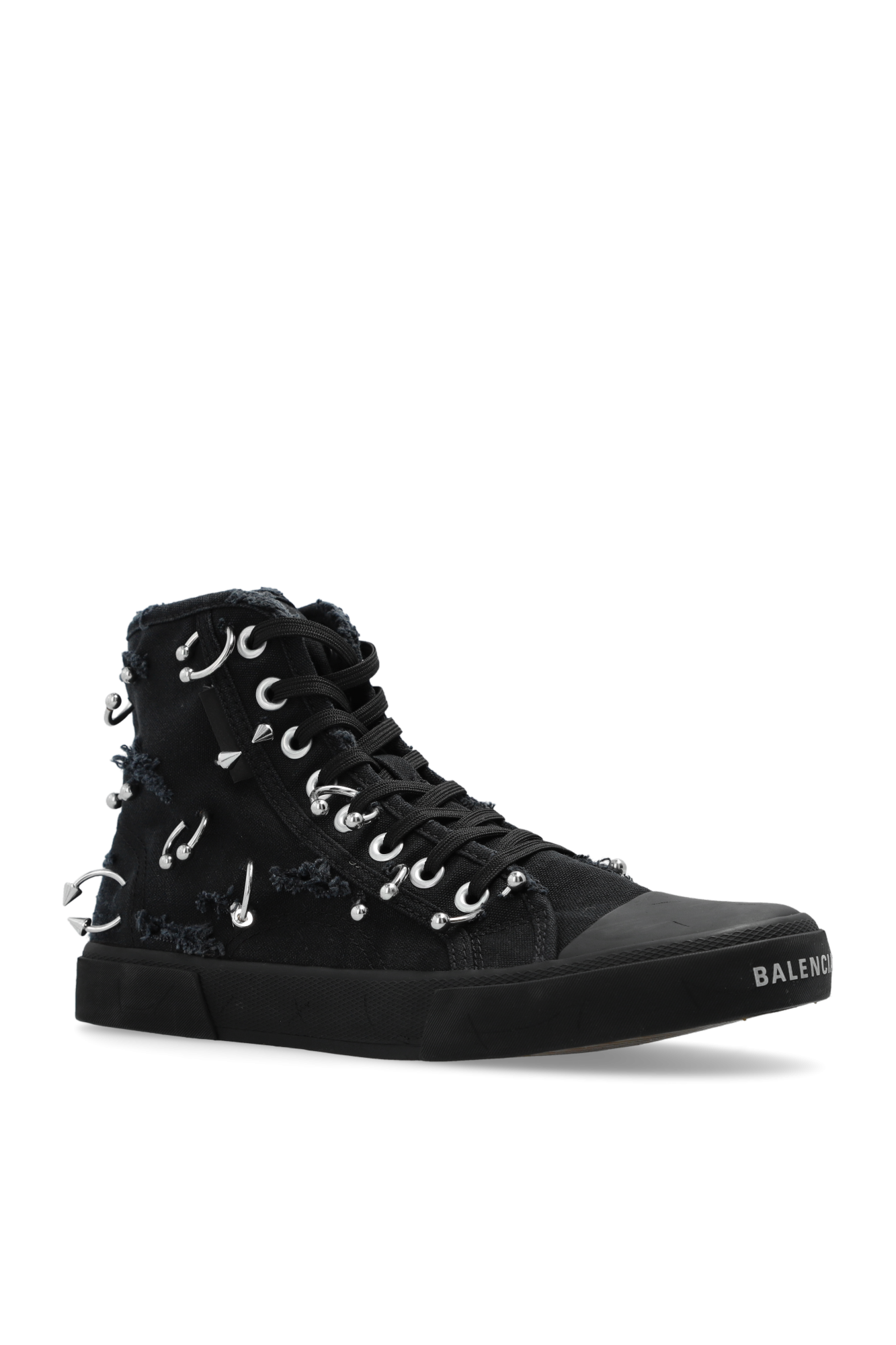 Balenciaga high best sale sneakers black